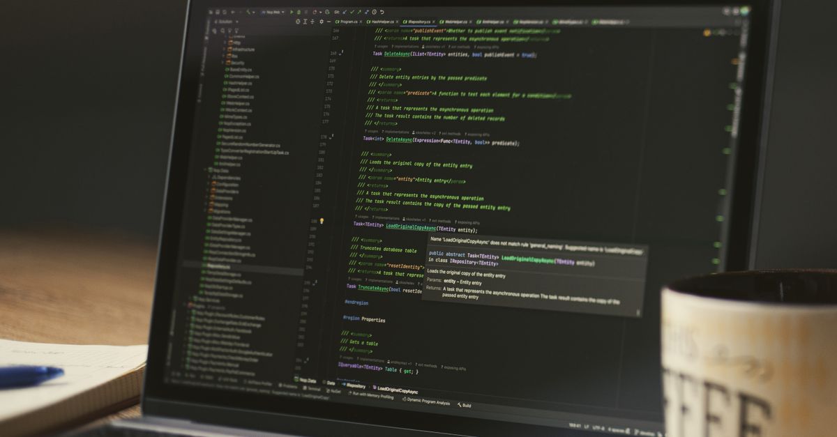 Personal website for developers
